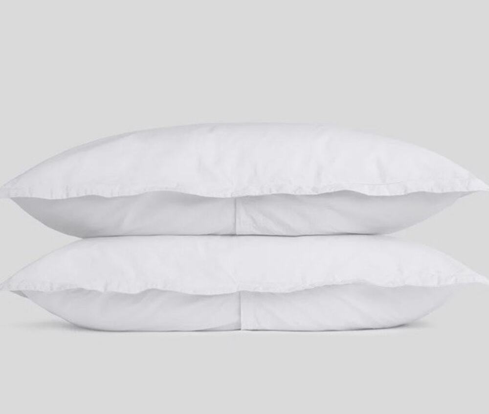 NWT $79 PARACHUTE Percale Cotton STANDARD Pillow Sham Set(2) White